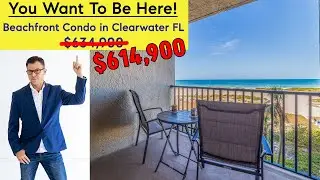 Beachfront Condo on Sand Key in Clearwater Florida! 1290 Gulf Blvd, Unit 405