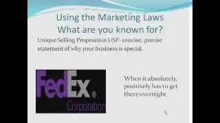 Creating Your USP- UniqueSelling Proposition