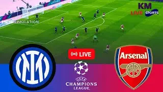 LIVE 🔴| Inter vs Arsenal - UEFA Champions League 2025/26 Full Match - PES 2021