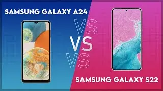 Samsung Galaxy A24 vs Samsung Galaxy S22 Technical Comparison