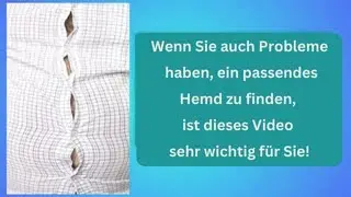 Probleme, ein passendes Hemd zu finden?