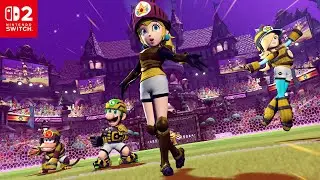 Peach Vs. Daisy - Mario Strikers: Battle League ⁴ᴷ Switch 2