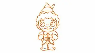 Jelly Drawing Buddy the Elf