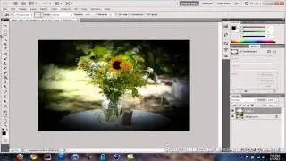 Photoshop Tutorial - How To Make a Vignette Effect