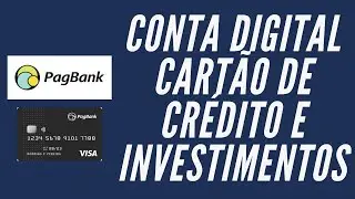 PagBank - Conta Digital - cartao de cr&eacute;dito e Investimentos - Tudo sem tarifa