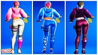 Fortnite Britestorm Bomber vs Froststorm Bomber Party Hips 1 Hour Version Thicc! 🍑Who Won ? 4K UHD