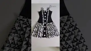 Baby Dress Design Cutting and Stitching Easy Tricks ✂️🪡 #dressdesign #fashion #sewing