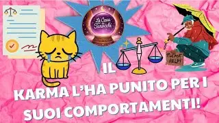𝗜𝗟 𝗞𝗔𝗥𝗠𝗔 𝗟‘𝗛𝗔 𝗣𝗨𝗡𝗜𝗧𝗢 per i suoi comportamenti!🪃⚖️💥