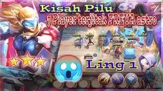 Ling skill 1 | Freya astro inspire golden staff ATTACK SPEED keceng banget dahhh | magic chess