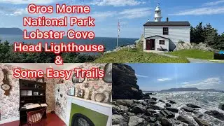Lobster Cove Head Lighthouse Discover Breathtaking Easy Trails:Gros Morne National Park Newfoundland