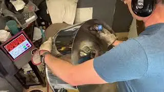 Dii: Dave tuned a set of double second steel drums