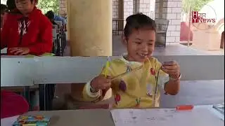 Painting Competition for Displaced Students Held at Six Relief Camps: