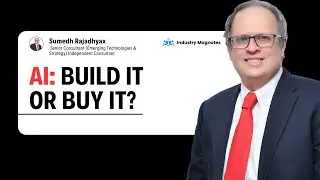 Outsource or Insource? The Right-Sourcing Strategy for Tech Leaders | Ft. Sumedh Rajadhyax