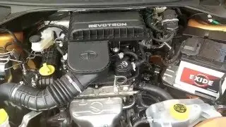 Tata Zica petrol engine sound (Start, idle, rev, stop)