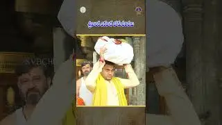 శ్రీవారికి ఎరవాడ జోడు పంచలు || SVBC TTD