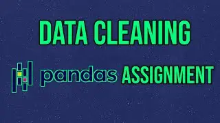 Data cleaning using pandas Assignment