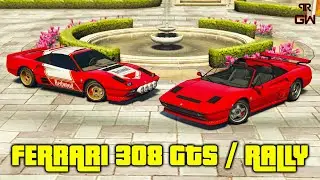 Grotti Itali Classic - Кастомизация и обзор Ferrari 308 GTS - Невыпущенные автомобили GTA 5