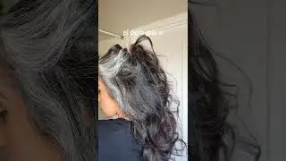Natural 👩🏼&zwj;🦳🩶 #grayhair #grayhairdontcare #silverhair #silverhairdontcare #pelogris