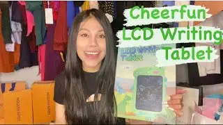 Cheerfun LCD Writing Tablet Review | Kids Useful Gift Ideas