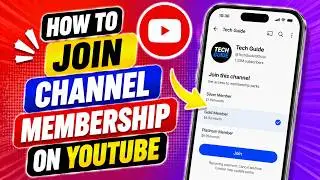 How to Join Channel Membership on YouTube (2026)