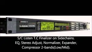 Drawmer 1968 ME Compressor with T.C Finalizer on the Sidechain Part 2