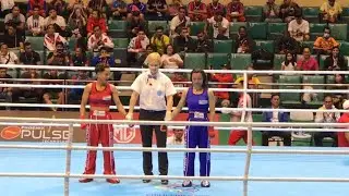 Philippines vs Indonesia KICKBOXING Full Contact FEMALE -48Kg Semifinals SEA GAMES 2019