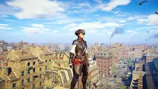 Assassin's Creed Syndicate - London Parkour & Brutal Combat with Lady Evie Frye 4K Gameplay