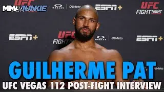 Guilherme Pat opens up about VISA issues that long delayed debut victory | UFC Vegas 112