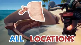 Sea of Thieves - Murder Mystery: All Rowboat Notes Locations GUIDE