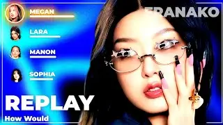 Katseye - Replay (De Adollz) - Line Distribution + Letra (HOW WOULD)
