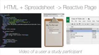Spreadsheet Backed Web Applications