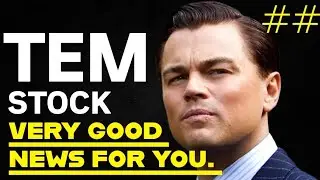 TEM STOCK LATEST UPDATE- TEMPUS AI INC STOCK (BUY??)