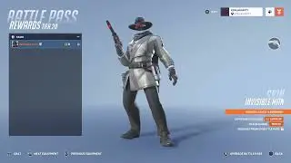 New Legendary Skin for Cassidy (Invisible Man), S3 Battle Pass. [Overwatch 2 - Highlight - Feb.23]