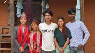 Shoting gardai gare ko vlog #asmi Dipak,Sanjay,sabina