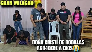 Todo El Grupo De Rodillas Agradecen A Dios Por La Vid4 De TEO😭DOÑA CRISTI Llorando Dijo Esto😱🙏