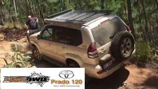 Prado 120 Rock Crawling at wheeny creek || AUSSIE 4WD