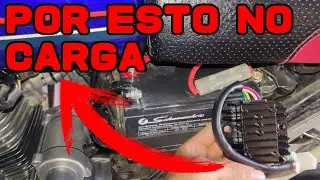 PORQUE MI MOTO NO CARGA LA BATERÍA / SOLUCION REVISA ESTA PIEZA