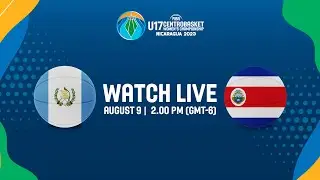Guatemala v Costa Rica | Full Basketball Game | Centrobasket U17 Women's Championship 2023