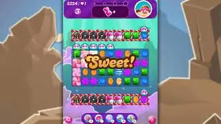 Candy Crush Level 5254 Talkthrough, 27 Moves 0 Boosters