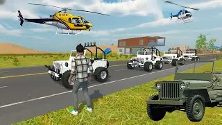 Jeep Convoy on Open Road 🚙🔥