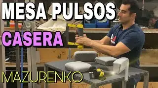 ME PASO A ARMWRESTLING - MESA DE PULSOS CASERA Y AGARRES MAZURENKO