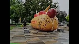 Portillo's Inflatable Hot Dog