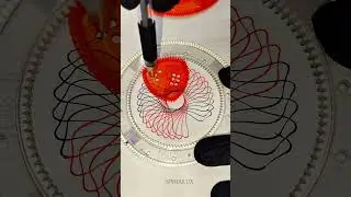 The perfect mesmerizing spiral every time #satisfying #art #asmr