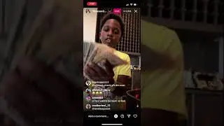 FNG King jumped on live popping it! 160k in jewelry alone!