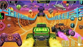 Monster Truck Mega Ramp Impossible Driver - 4x4 Ultimate Car Stunts GT Racing- Android GamePlay 2026