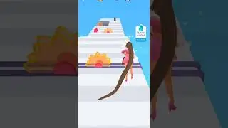 Длинноволосая девушка  #android #gaming #game