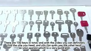 100 HEAVY EQUIPMENT MASTER KEYS