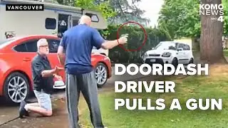 Washington DoorDash driver allegedly pulls a gun and threatens family after demanding tip