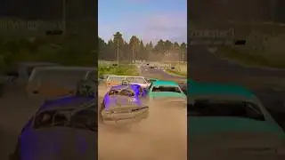 Big crash on the final lap #wreckfest #thewrecks #autoracing #nascarcrashes #nascar