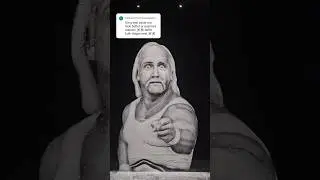 Hulk Hogan tribute #hulkhogan #wwe #legendsneverdie #legend #art #graffiti #shorts